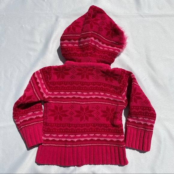 Cherokee Girls Multi Pink Zip-up Hoodie Size 3 - Picture 8 of 8